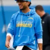 Mike McDaniel Los Angeles Chargers 2026 Sideline Hoodie