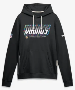 Minnesota Vikings Black Crucial Catch 2026 Hoodie