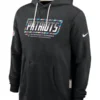 New England Patriots Black 2026 Crucial Catch Hoodie