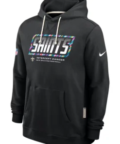 New Orleans Saints Black 2026 Crucial Catch Hoodie