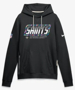 New Orleans Saints Black Crucial Catch 2026 Hoodie