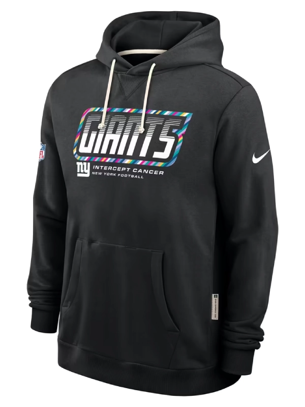 New York Giants Black 2026 Crucial Catch Hoodie