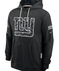 New York Giants Black 2026 Salute To Service Hoodie