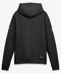New York Giants Black Crucial Catch Sideline Pullover 2026 Hoodie
