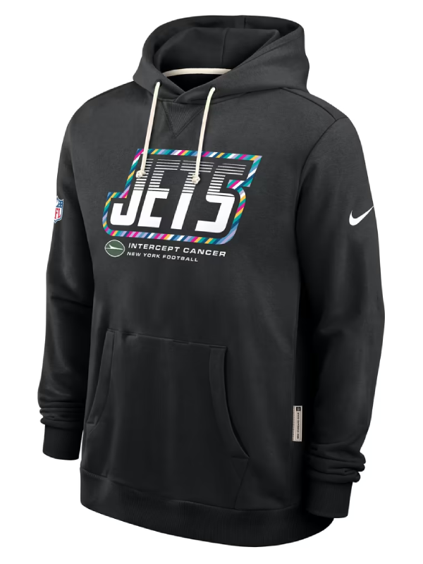New York Jets Black 2026 Crucial Catch Hoodie