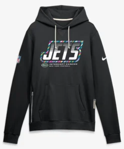 New York Jets Black Crucial Catch 2026 Hoodie