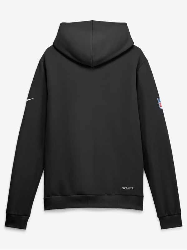 New York Jets Black Crucial Catch Sideline Pullover 2026 Hoodie