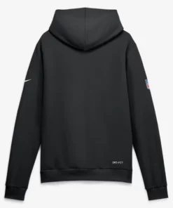 Philadelphia Eagles Black Crucial Catch Sideline Pullover 2026 Hoodie