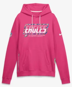 Philadelphia Eagles Pink Crucial Catch 2026 Hoodie