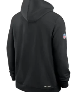 San Francisco 49ers Black 2026 Crucial Catch Sideline Pullover Hoodie
