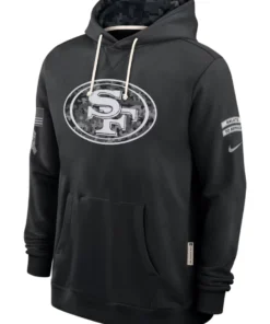 San Francisco 49ers Black 2026 Salute To Service Hoodie