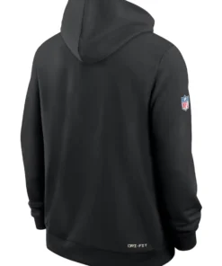 Seattle Seahawks Black 2026 Crucial Catch Sideline Pullover Hoodie