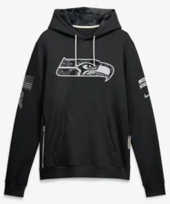 Seattle Seahawks Black Salute To Service 2026 Hoodie