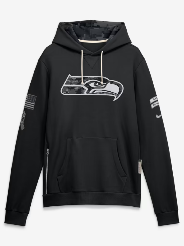 Seattle Seahawks Black Salute To Service 2026 Hoodie