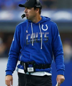 Shane Steichen Indianapolis Colts 2026 Sideline Blue Hoodie