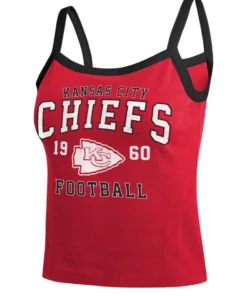 Taylor Swift Chiefs Colorblock Red Tank Top