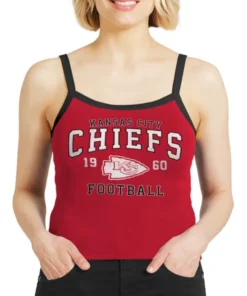 Taylor Swift Kansas City Chiefs Colorblock Red Tank Top