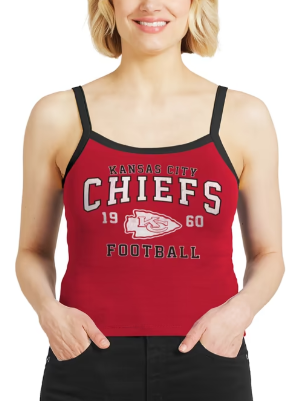 Taylor Swift Kansas City Chiefs Colorblock Red Tank Top