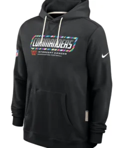 Washington Commanders Black 2026 Crucial Catch Hoodie