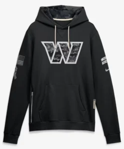Washington Commanders Black Salute To Service 2026 Hoodie