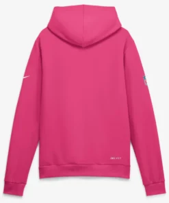 Baltimore Ravens Pink Crucial Catch Sideline Pullover 2026 Hoodie