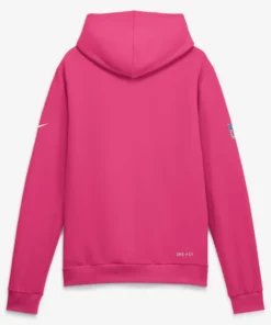 Buffalo Bills Pink Crucial Catch Sideline Pullover 2026 Hoodie