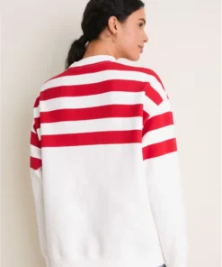 Chiefs Tuckernuck White_Red Stripe Sweatshirt