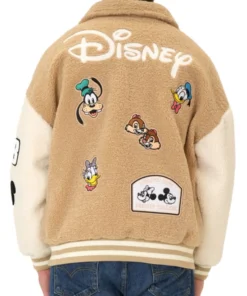 Costco Disney Fleece Varsity Jacket