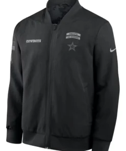 Dallas Cowboys Black 2026 Salute To Service Jacket
