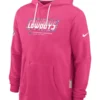 Dallas Cowboys Pink 2026 Crucial Catch Hoodie