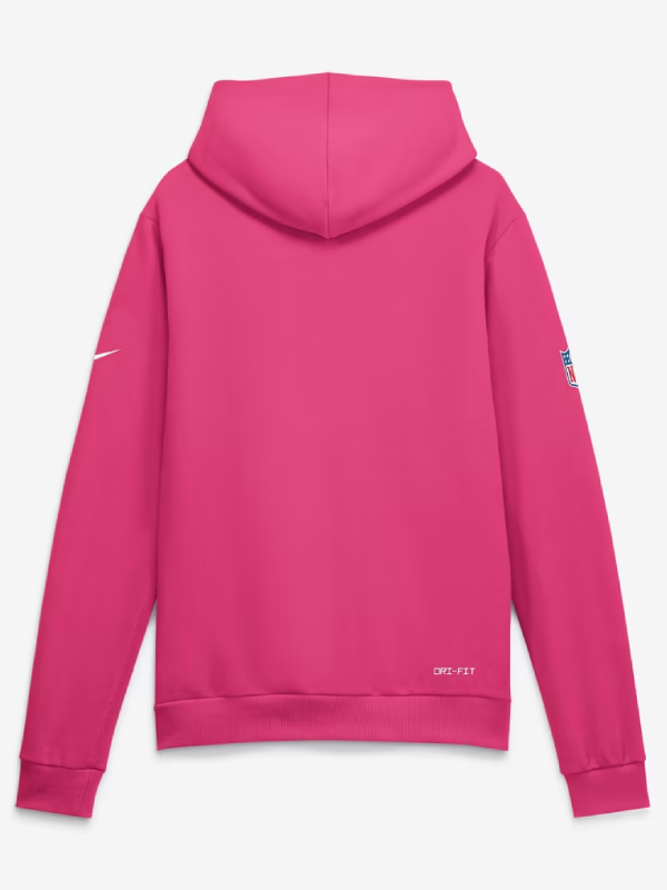 Dallas Cowboys Pink Crucial Catch Sideline Pullover 2026 Hoodie