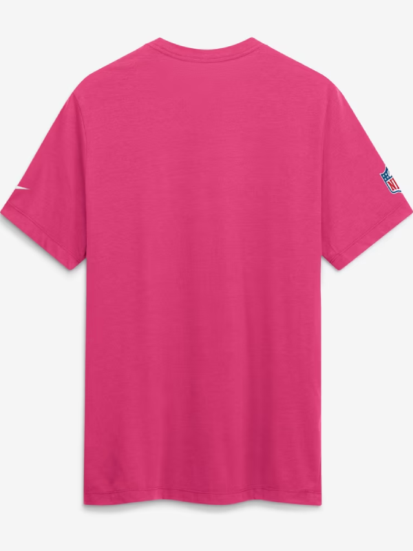 Detroit Lions Pink Crucial Catch Sideline 2026 T-Shirt