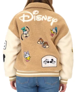 Disney Costco Fleece Varsity Jacket