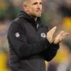 Green Bay Packers Matt LaFleur Black Puffer Vest