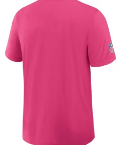 Green Bay Packers Pink 2026 Crucial Catch Sideline T-Shirt