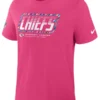 Kansas City Chiefs Pink 2026 Crucial Catch T-Shirt
