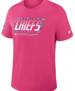 Kansas City Chiefs Pink 2026 Crucial Catch T-Shirt