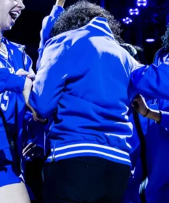 Kara Lawson Duke Women's Basketball Blue Jacket