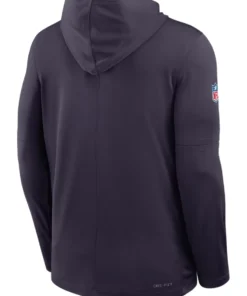 Minnesota Vikings Purple Rivalries Sideline Hooded Long Sleeve 2026 Top