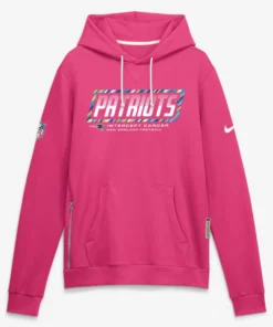 New England Patriots Pink Crucial Catch 2026 Hoodie