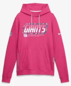 New York Giants Pink Crucial Catch 2026 Hoodie