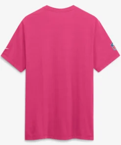 Philadelphia Eagles Pink Crucial Catch Sideline 2026 T-Shirt