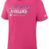 Pittsburgh Steelers Pink 2026 Crucial Catch T-Shirt