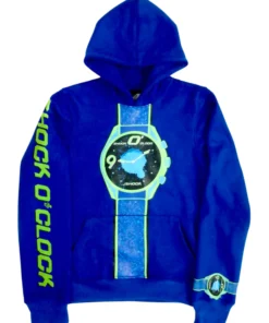 Shock O'Clock Blue Hoodie