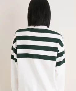 Tuckernuck Green Bay Packers White_Green Stripe Sweatshirt